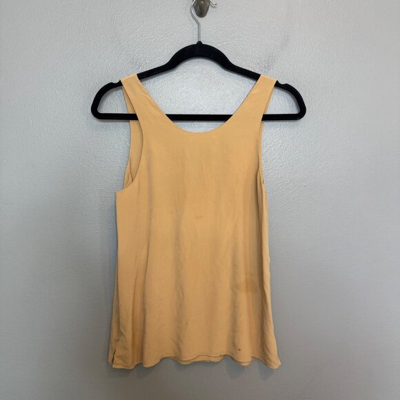 CHLOE round neck silk tank in tan/beige size 38 or US 6 - Picture 11 of 14